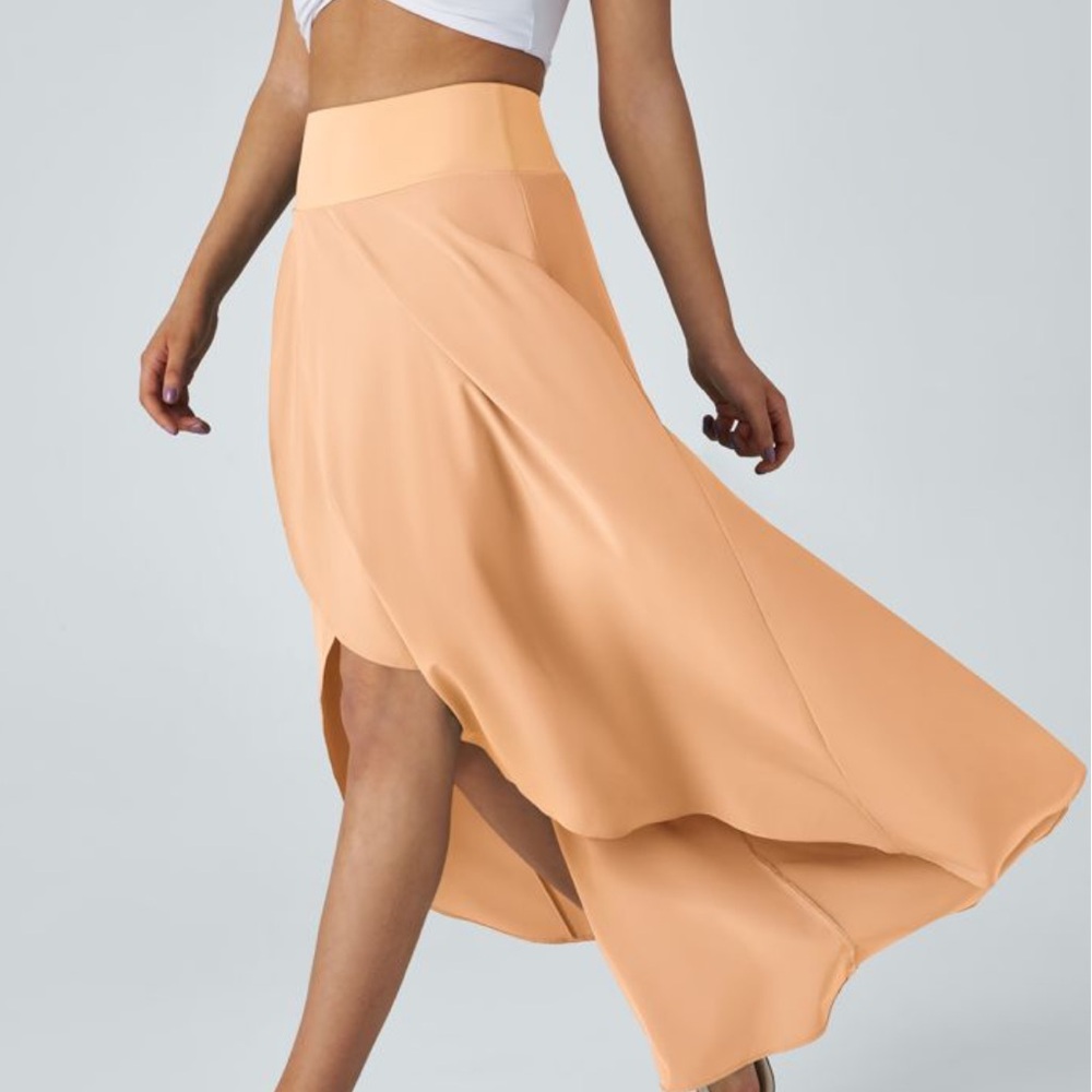 HALARA Breezeful™ High Waisted High Low Ruffle 2-in-1 Flowy Quick Dry Skirt